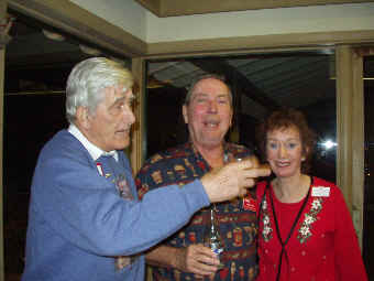 The McCormicks with Fred